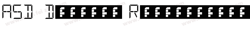 ASD Display Regular字体转换